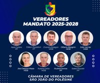 Tomam posse os vereadores para a legislatura.